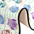thumbnail image 6 of Dreamtimes Funny Owls Hallway Runner Rug 2'x6' Kitchen Rug with Rubber Backing Cute Non Slip Entryway Rug Runner Washable Soft Area Rug for Hallway Bedroom Kitchen Decor, 6 of 6