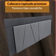 thumbnail image 4 of Base para Cama Matrimonial de Acero Reforzado, con Cabecera Tapizada en Tela, y Cubierta de MDF – Fácil de Armar y Resistente para Colchón, Marco de cama, Base de Cama, 4 of 4
