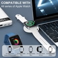 thumbnail image 2 of Cargador inalámbrico Mini Watch Cargador inalámbrico Plug and Play para Apple Watch 8 7 6 Hugtrwg Para estrenar, 2 of 9