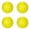 Yellow, variant on 4-12PC Pickleball Training Ball Quiet Foam Noise Reducing Soft Practice Balls Standard-Sized Indoor Warm-Up Solution for Beginners Professionals Use Living Room Backyard PU Foam Lightweight