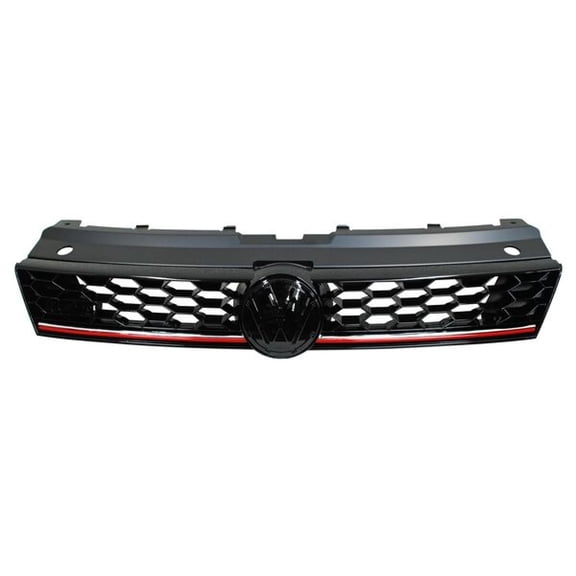Parrilla Polo 2015 A 2017 Volkswagen Filo Rojo Genérica .