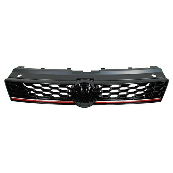 Parrilla Polo 2015 A 2017 Volkswagen Filo Rojo Genérica .