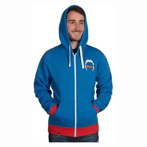 Overwatch Ultimate Soldier 76 Zip-Up Hoodie XS