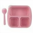 thumbnail image 1 of PEONAVET A Chopper Bento Box Snack Containers With 3 Compartments For Meal Prep School Travel Lunchable Container Reusable And, 1 of 2