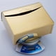 thumbnail image 5 of Caja de Almacenamiento de Papeles Higiénicos de material acero Inoxidable Organizador de Oro, 5 of 9