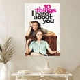 thumbnail image 2 of 10 Things I Hate About You Touching Love Movie Poster for Bedroom Aesthetic Size 24''x36'' - Kiloa, 2 of 5