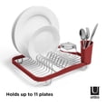 thumbnail image 4 of Umbra Sinkin Dish Rack,Red/Nickel, 4 of 9