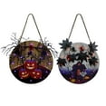 thumbnail image 1 of veasfak Wander Cloudly 2PCS Halloween Hanging Sign Home Party Door Wall Decoration, 1 of 9
