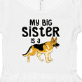 thumbnail image 4 of Inktastic My Big Sister is a German Shepherd Girls Toddler Dress, 4 of 5
