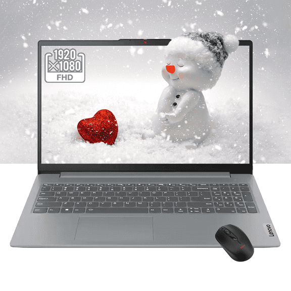 Lenovo IdeaPad Slim 3i Student & Business Laptop | 15.6" FHD Anti-Glare Screen | 8-core Intel Core i3, 8GB LPDDR5 RAM, 128GB UFS | Windows 11, AI Copilot, Fast Charge, Webcam Privacy Shutter | W/Mous