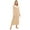 Khaki, variant on Women's Vintage Velvet Nightgowns Long Sleeve V-Neck Lace Full-Length Loungewear Sleepwear Pajama Dress