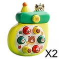 thumbnail image 1 of Juguete con botón pulsador,Juego de empuje rápido juguete Fidget Animal Toy,Juego de memoria juguete interactivo para el desarrollo temprano,Juguete de bolsillo Montessori juguete interactivo, 1 of 10