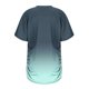 thumbnail image 4 of Tops Cortos para Mujeres, Cintura Plisada Cuello Redondo Tamaño Grande Camiseta de Manga Corta Top Casual Hecha de Estante de Imitación, Camisetas Casuales de Mujer, 4 of 6