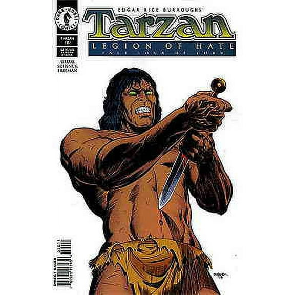 Tarzan (Dark Horse) #10 VF ; Dark Horse Comic Book