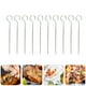 thumbnail image 3 of 20 brochetas de acero inoxidable para barbacoa (plateadas), 3 of 8