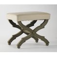 thumbnail image 2 of Zentique 20" Beige and Green Crescenzo Contemporary Single Bench, 2 of 2