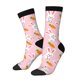 thumbnail image 1 of Fotbe Rabbit And Carrot Calcetas Largas con Estampado para Hombre y Mujer – Calcetas de Compresión Transpirables y Elásticas, Viajar y Uso Diario Talla 5-11, 1 of 6