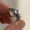 Blue diamond ring, variant on Womens Adjustable Ring with Cross Love Zircon Accent High Quality Fashion Jewelry Renaissance Copper Ring Thai Silver Plated Ring Elegant Gift for Her