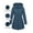 Navy, variant on Fnooota Womens Puffer Jackets, Mid-length Lightweight Warm Winter Quilted Jackets with Hood Navy Size S-2XL