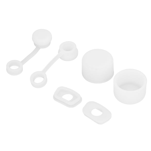 Juego De Tapones A Prueba De Derrames, Tapón De Silicona A Prueba De Derrames, Silicona Duradera Eficaz Portátil Para Viajes
