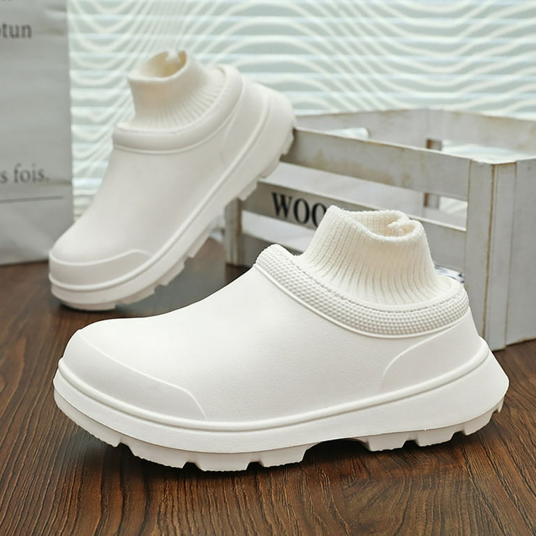 Men Kitchen Shoes Outdoor Man Garden Clogs Water-proof Shoes For