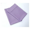 thumbnail image 2 of 100% Cotton Percale Pillowcases, 6 Pack Pillow Cases, Soft & Breathable Pillow Covers, Light Weight Fabric, Smooth Airy Weave, for Her or Him (Lavender King Size 20"x40", 6), 2 of 7