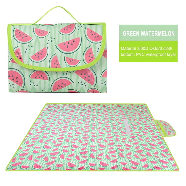 Xihbxyly Alfombra de Viaje para Exteriores, Tapete de Picnic Antiarena, Manta de Playa Impermeable, Tamaño Grande para Familias, Multiusos, Fácil de Limpiar, 150 X 100 Cm, Diseño Portátil.