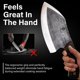 thumbnail image 5 of Cuchillo Cleaver Chef COOLINA Lixy, 21,1 cm, acero forjado a mano, 5 of 8