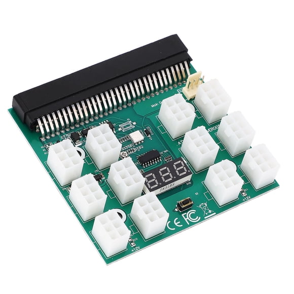 Placa De Conexión De Fuente De Alimentación, 1600 W, Profesional, Fácil Instalación, Adaptador De Placa De Conexión De Fuente De Alimentación Portátil De 6 Pines Para DPS