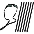 thumbnail image 1 of 6 unidades - Cordón para gafas - Ajustable - Ligero - Para hombre y mujer - Negro, 1 of 5