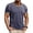 Navy, variant on Men's Contrast Stitch Crew Neck Short Sleeve T-Shirt Cotton Casual Tee Stylish Daily Wear Top for Men Navy M