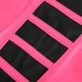 thumbnail image 6 of Universal Motorcycle Pit Dirt Bike Faux Leather Soft Seat Cover Anti Slip Seat Cushion Pink Black, 6 of 8
