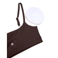 thumbnail image 5 of Sostén CRZ YOGA Butterluxe sin Aros con Relleno y Escote Redondo Marrón S, 5 of 5