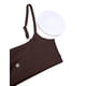 thumbnail image 5 of Sostén CRZ YOGA Butterluxe con tirantes delgados ajustables Marrón XS, 5 of 5