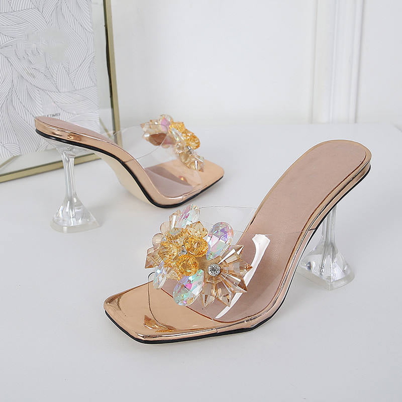 Cinderella Flat Heels: Experience the Magic of Manolo Blahnik Transpar –  Yumzo Store