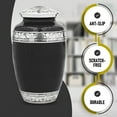 thumbnail image 4 of Forever Lane Classic Mini Cremation Urns for Ashes 4-Piece Keepsake Urn Set, Black, 4 of 8