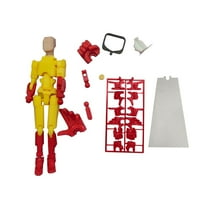 T13 3d Action Figure Set, Dummy Titan Lucky 13 Action Figure, T 13 Lucky Robo Dummy Nova 13 Action Figures-High Quality,Creative Assembly And Decompression Toys as shown
