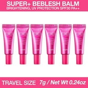 SKIN79 Travel Size 6 Pack Super+ Beblesh Balm Original BB Cream Pink 7g/0.24oz