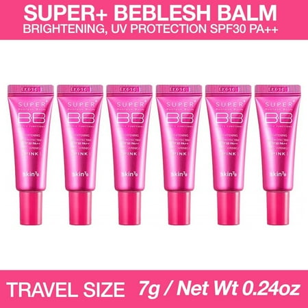 SKIN79 Travel Size 6 Pack Super+ Beblesh Balm Original BB Cream Pink 7g/0.24oz