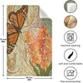 thumbnail image 4 of Dreamtimes Butterfly and Narcissus Kitchen Dish Towels, 18 Inch x 28 Inch Dishcloths Set, 6 Pack Dish Cloths for Washing Dishes Dish Rags and Drying Dishes, 4 of 7