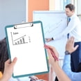 thumbnail image 7 of Minzimin 8.5 x 11 Plastic Clipboards Set of 1/2, Low Profile Metal Clip, Translucent Board, 12.5 x 9 in Letter Size, Office Supply, Back to School, 7 of 7