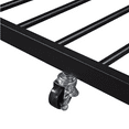 thumbnail image 5 of PAPROOS Metal Daybed with Trundle, Heavy Duty Steel Slat Support Sofa Bed Frame, Steel Daybed for Bedroom Guest Room, Black, 5 of 7