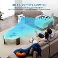 thumbnail image 4 of 10000 btu portable ac, 2 fan speeds, washable filter, cools 650 sq ft, 4 of 7