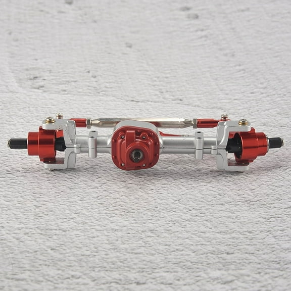 RC Car Front & Rear Complete Axle for MN D90 D91 D96 D99S MN90 MN96 MN99 MN99S 1/12 RC Car Upgrade Parts,Silver