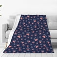 thumbnail image 1 of Fotbe Star Dog Paw Manta de Franela Acolchonada con Estampado, Súper Suave y Esponjosa, Extra Grande para Sofá, Cama, Uso Todo el Año-50"x40", 1 of 7
