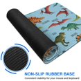 thumbnail image 6 of Long Mouse Pads for Desk,Blue Cartoon Dinosaurs Names Pattern Desk Mats on Top Of Desks, Desk Mouse Pad Extra Large with 3mm Non-Slip Base and Stitched Edge for Gaming,Office,Work,Home 35.4"x15.7", 6 of 6