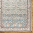 thumbnail image 6 of Mark&Day Washable Rugs, 2x3 Kyeisha Traditional Pale Blue Area Rug, Blue Cream Brown Carpet for Living Room, Bedroom or Kitchen (2' x 2'11", Machine Washable), 6 of 6