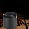 thumbnail image 4 of Caja de resistente Barra de extraíble Base antideslizante Herramientas de Recipiente de material acero inoxidable para espresso para posos de c Negro L perfecl caso de golpe de café, 4 of 8