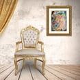 thumbnail image 3 of Spina, Phyllis 19x24 Gold Ornate Wood Framed with Double Matting Museum Art Print Titled - Drastic Movements, 3 of 4