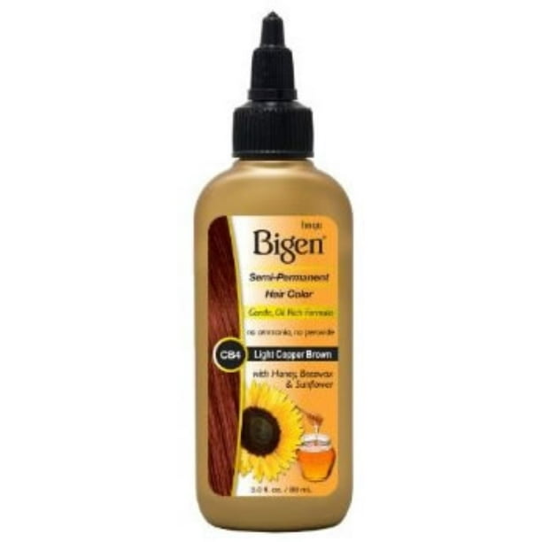 Bigen Semi Permanent Hair Color CB4 Light Copper Brown 3 oz